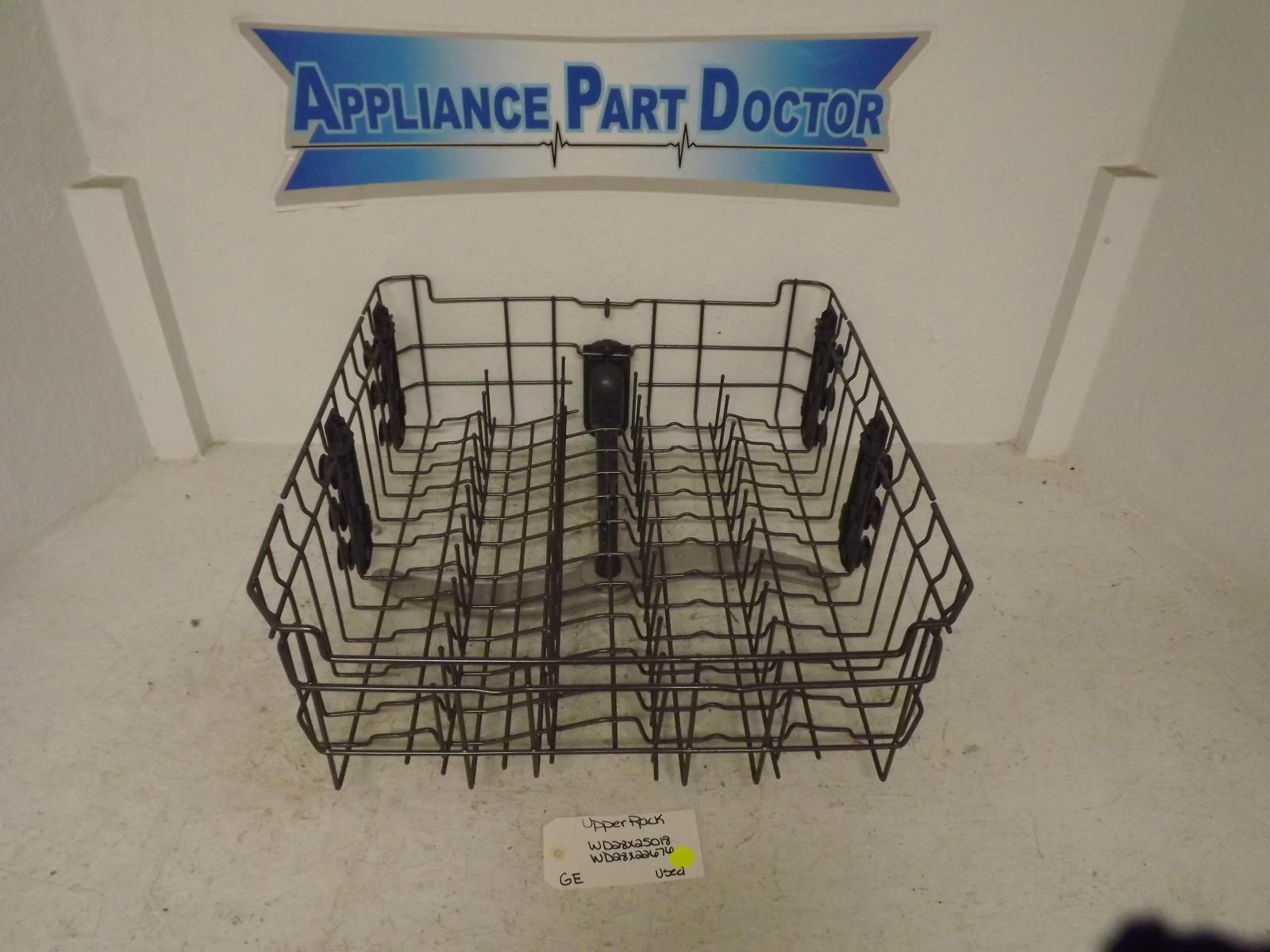 GE Dishwasher WD28X25018 WD28X22676 Upper Rack Used GE Dishwasher WD28X25018 WD28X22676 Upper Rack Used
